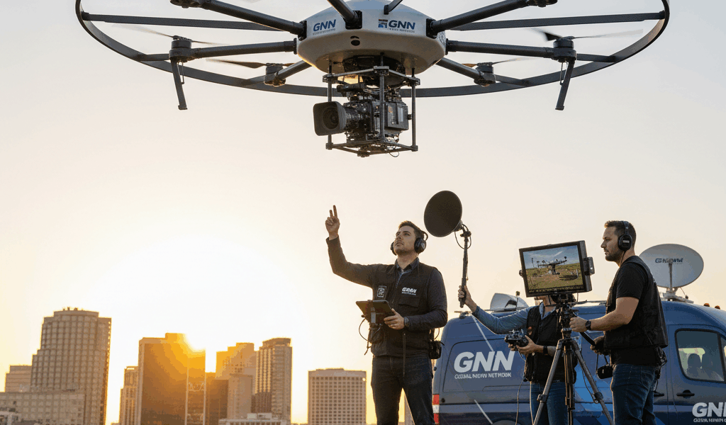 How TV News Stations Use Drones for Breaking Stories